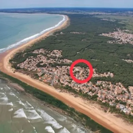 Le Coquillage - Lovely Coastal With Private Pool. 500m * La Tranche-sur-Mer