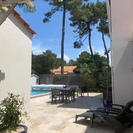 Semesterbostad Le Coquillage - Lovely Coastal With Private Pool. 500m La Tranche-sur-Mer
