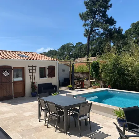 Le Coquillage - Lovely Coastal With Private Pool. 500m * La Tranche-sur-Mer